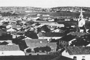 Bilde av Utsikt fra Preståsen 1898